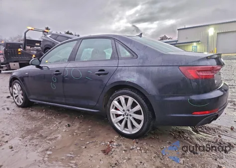 2018 Audi A4 Premium из США, поврежденный, VIN WAUDNAF47JN016586